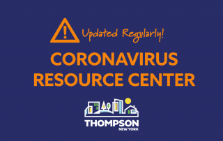 The Town of Thompson is sharing coronavirus resources.