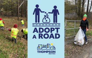 Adopt a road in the Town of Thompson to keep our roads looking great!