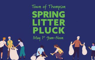 Town of Thompson May Spring Litter Pluck May 1 2021