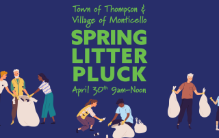 Thompson and Monticello teaming up on litter pluck for April 30th 2022!
