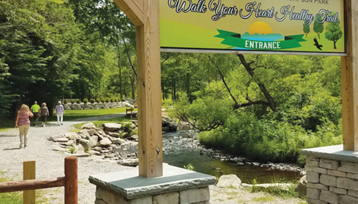 Heart Healthy Trail at East Mongaup River Park