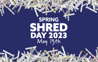 Shred Day is May 13th at Thompson Town Hall