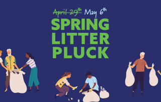 Spring 2023 Litter Pluck Event Rescheduled for May 6