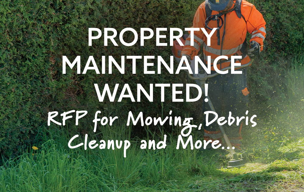Town RFP for Property Maintenance